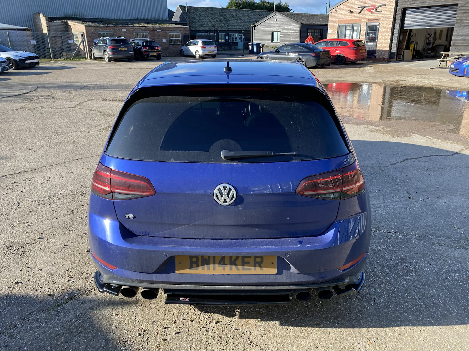 Volkswagen Golf MK7.5 R - Rear Spats - TMC Motorsport