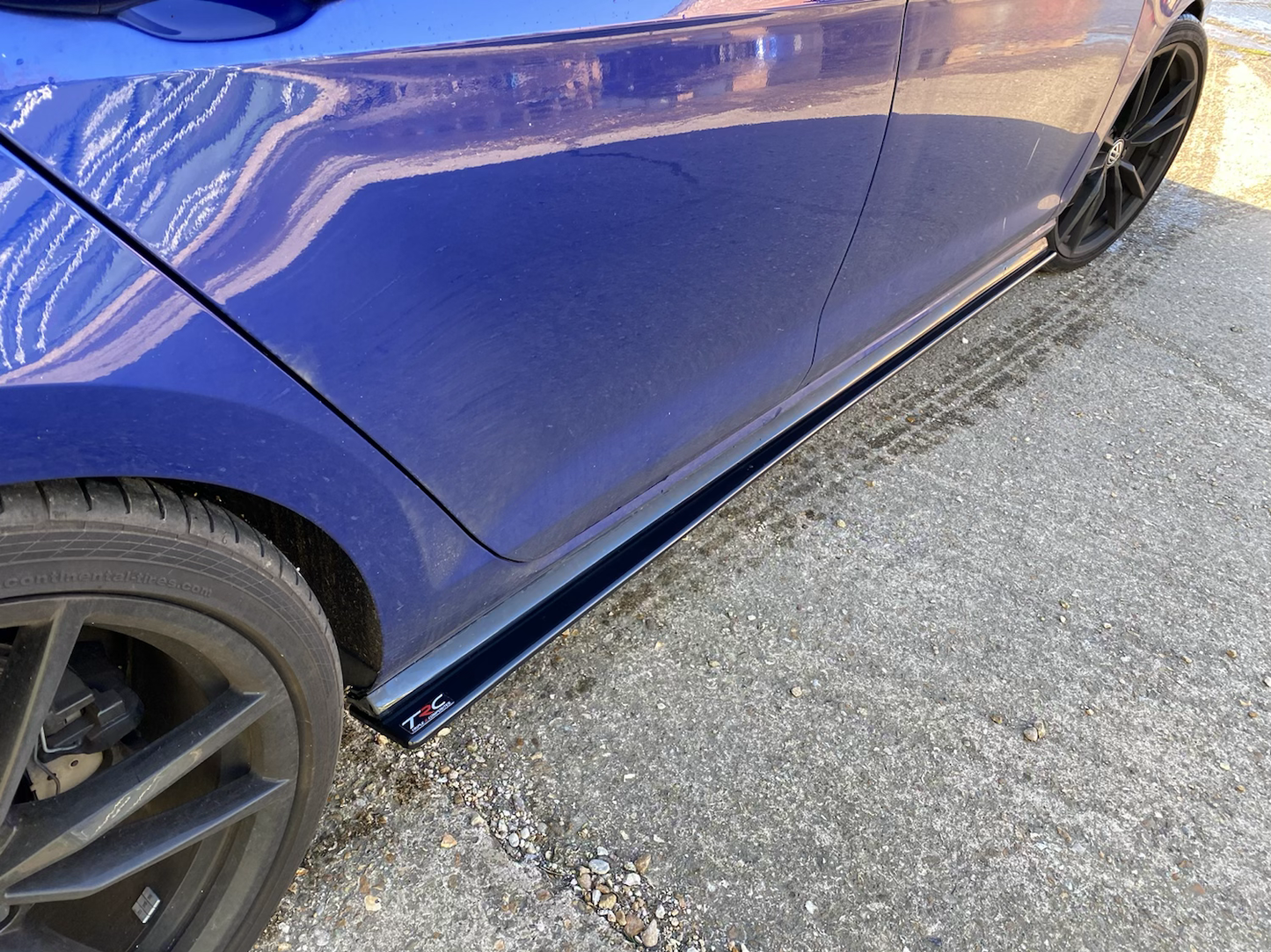 Volkswagen Golf MK7.5 R - Side Skirt Splitters - TMC Motorsport