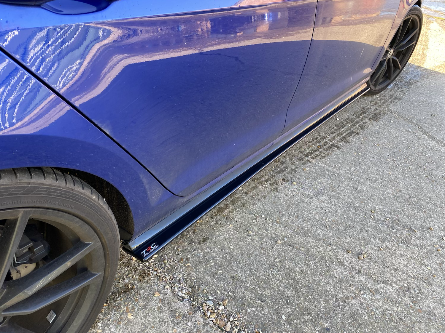 Volkswagen Golf MK7.5 R - Side Skirt Splitters - TMC Motorsport