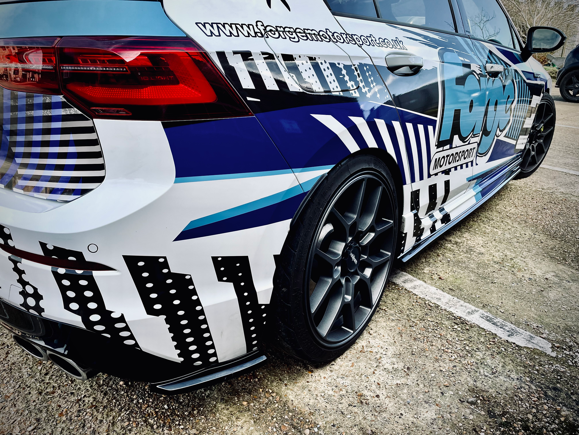 Volkswagen Golf MK8 R - Rear Spats - TMC Motorsport