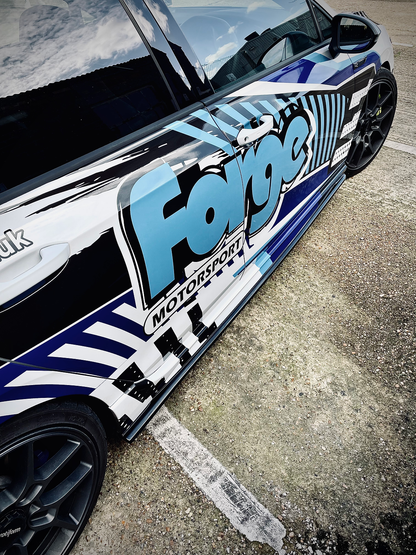 Volkswagen Golf MK8 R - Side Skirt Splitters - TMC Motorsport
