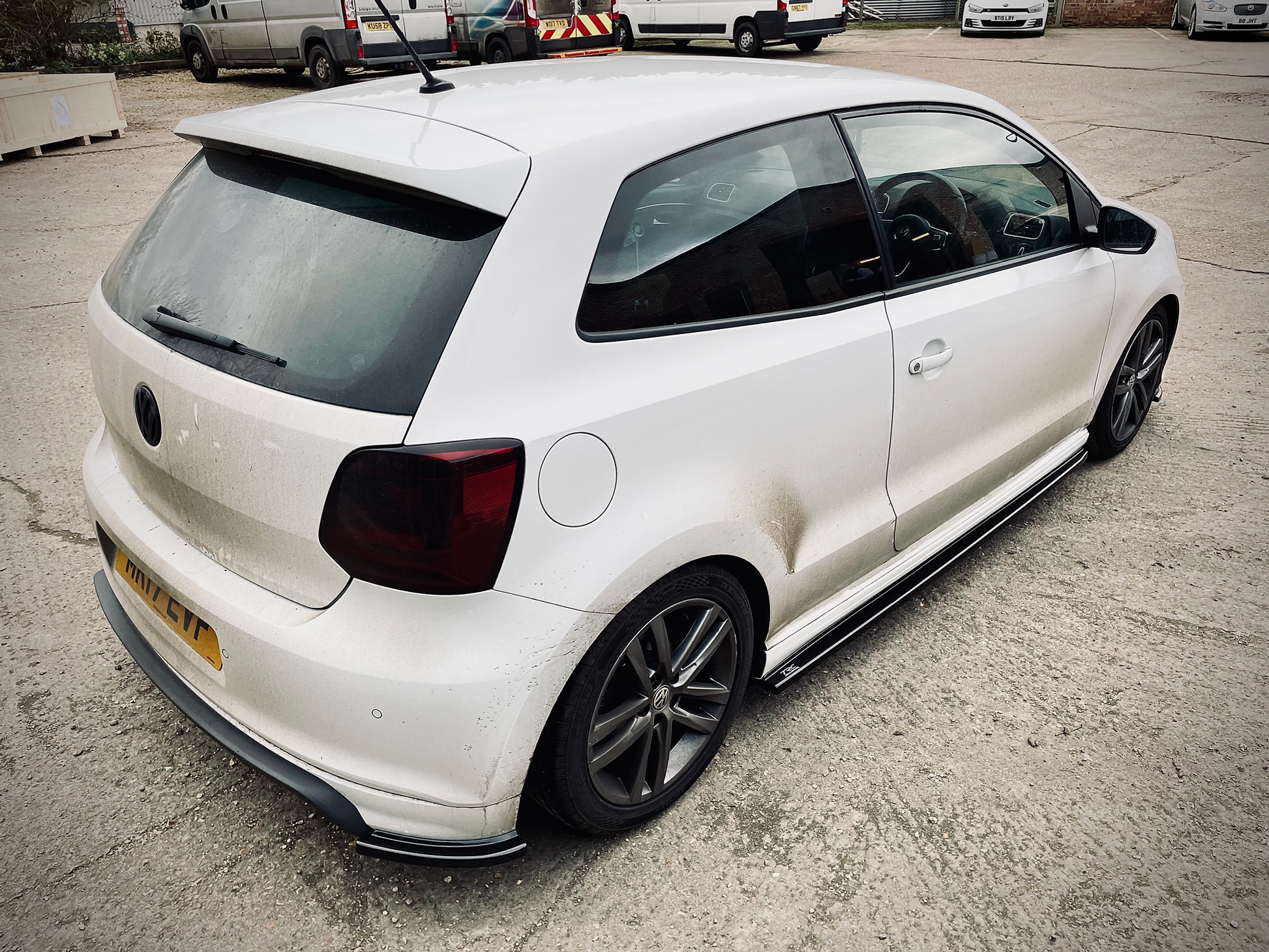 Volkswagen Polo MK5 R-Line - Side Skirt Splitters - TMC Motorsport