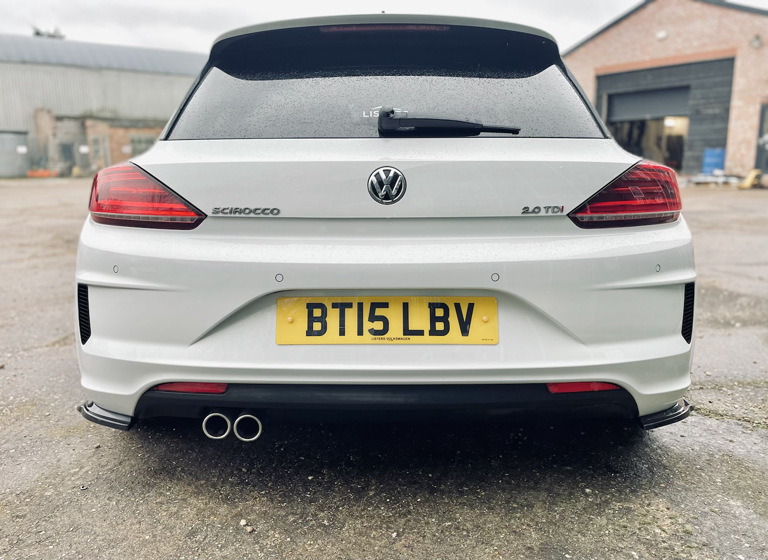 Volkswagen Scirocco MK3 R Facelift - Rear Spats - TMC Motorsport