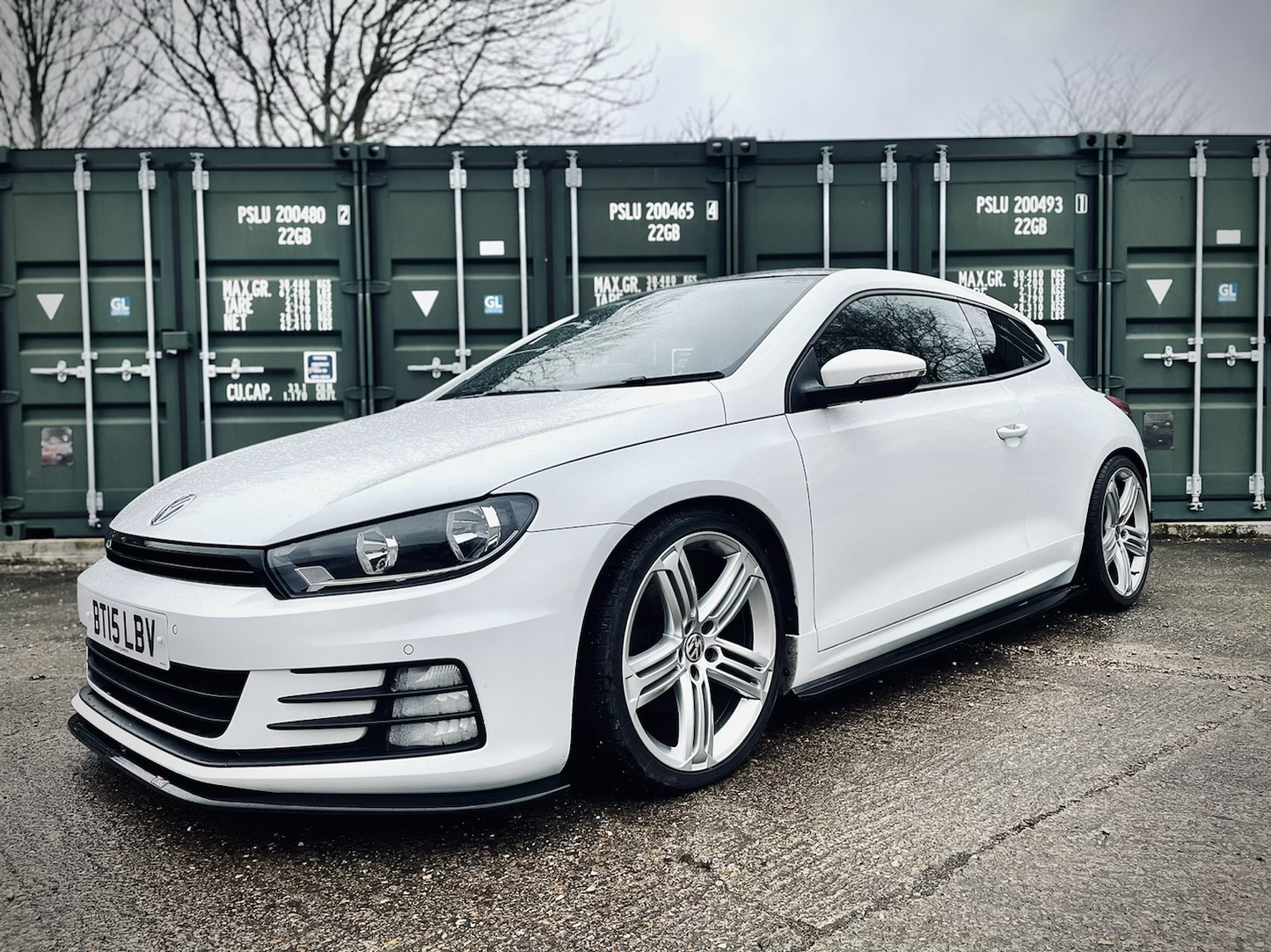 Volkswagen Scirocco MK3 R-Line Facelift - Front Splitter - TMC Motorsport
