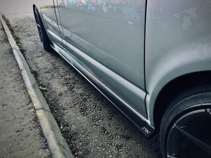 Volkswagen Transporter T6 Non-Sportline Short Wheelbase - Side Skirt Splitters - TMC Motorsport