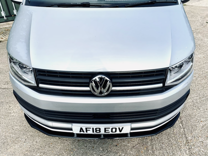Volkswagen Transporter T6 Non-Sportline Long Wheelbase - Styling Factory Front Splitter - TMC Motorsport
