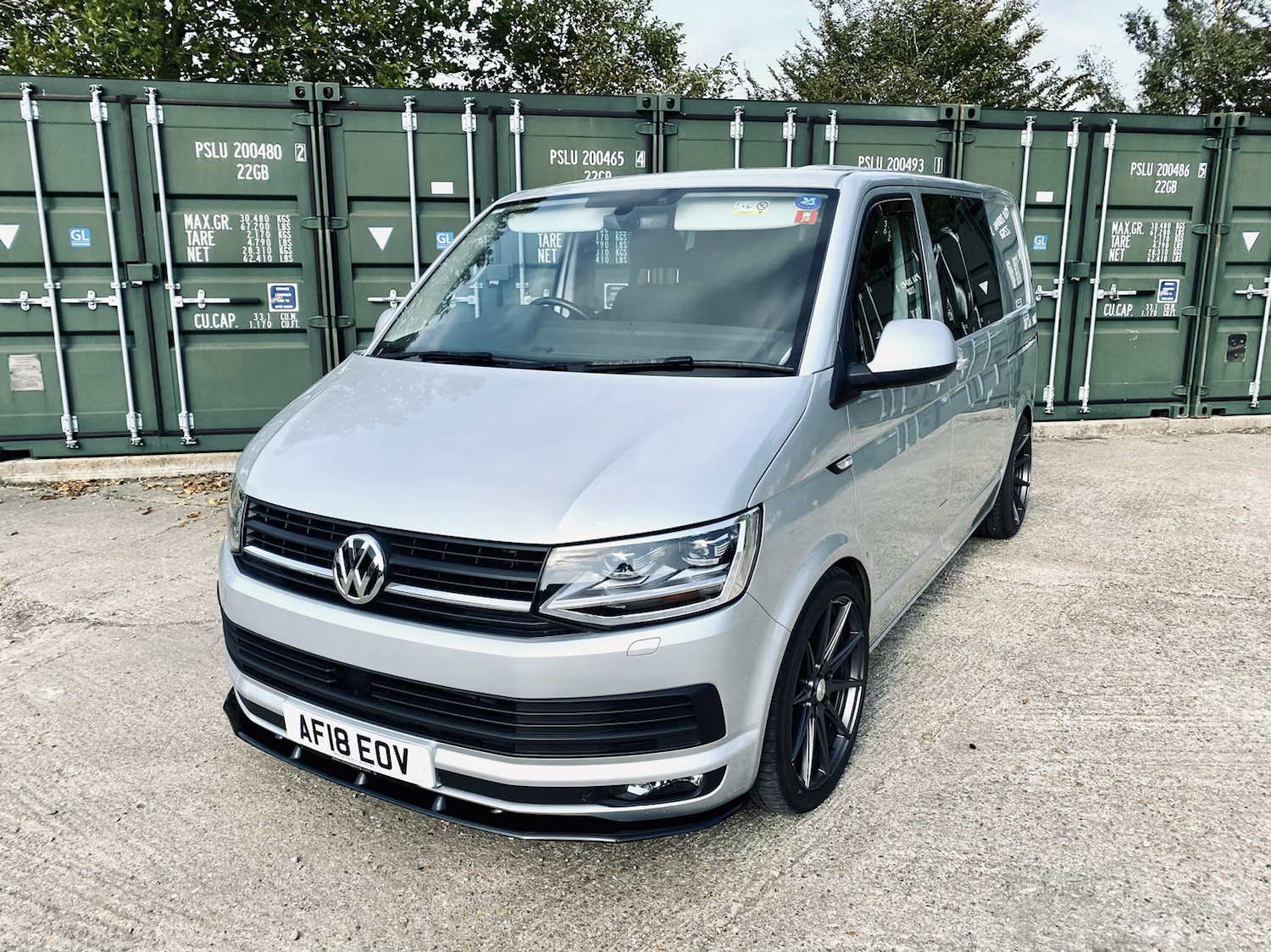Volkswagen Transporter T6 Non-Sportline Short Wheelbase - Styling Factory Front Splitter - TMC Motorsport