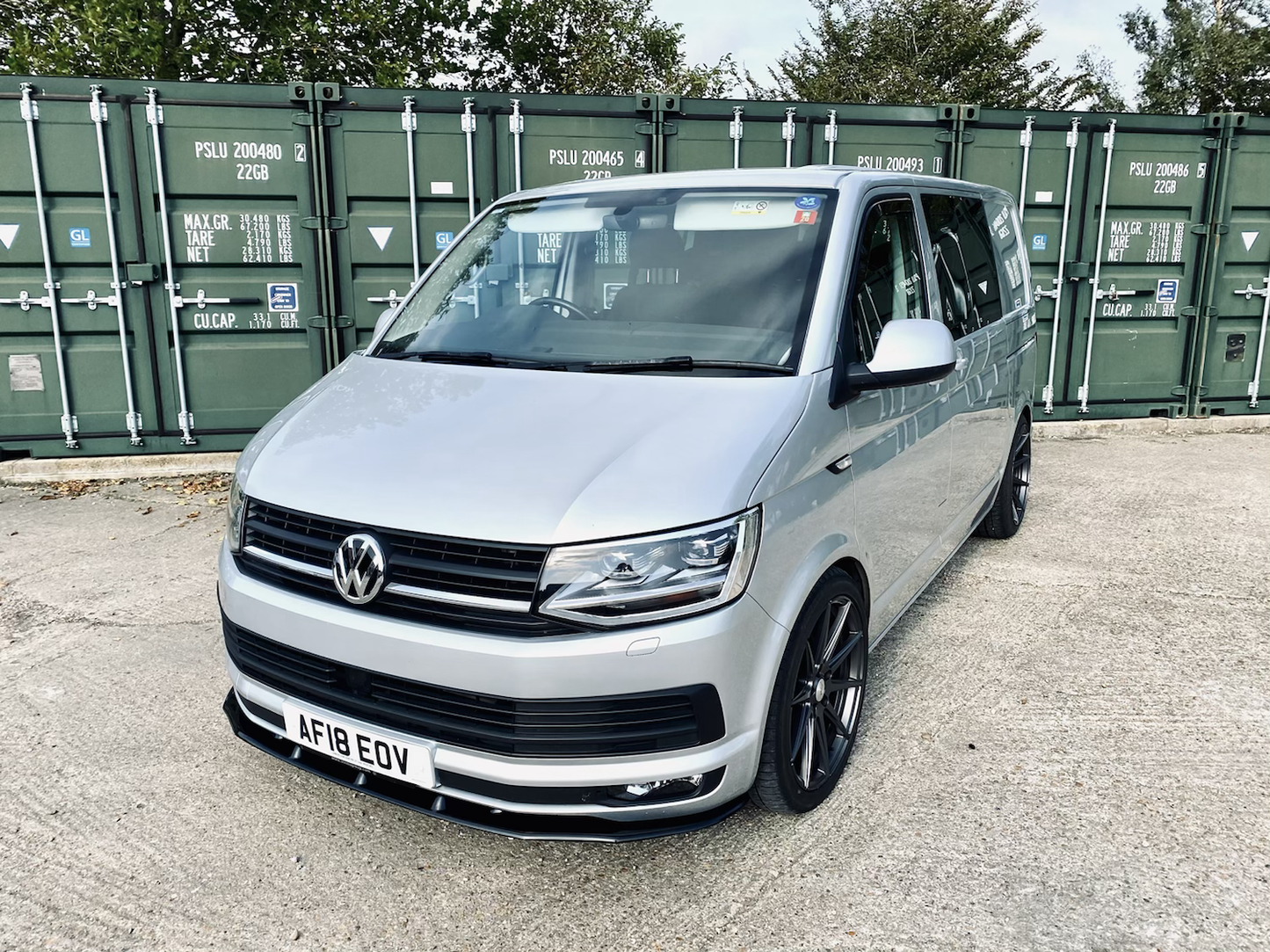 Volkswagen Transporter T6 Non-Sportline Long Wheelbase - Styling Factory Front Splitter - TMC Motorsport