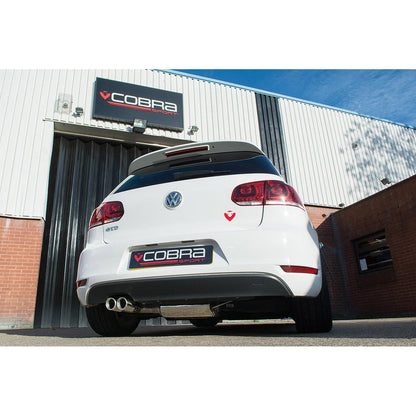 Cobra Sport VW Golf GT (MK6) 2.0 TDi 140PS (5K) (09-13) Cat Back Performance Exhaust - TMC Motorsport