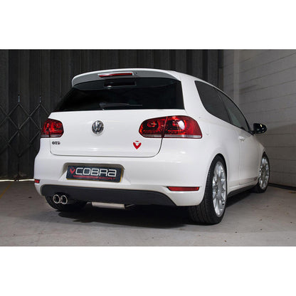 Cobra Sport VW Golf GT (MK6) 2.0 TDi 140PS (5K) (09-13) Cat Back Performance Exhaust - TMC Motorsport