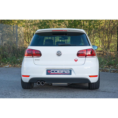 Cobra Sport VW Golf GT (MK6) 2.0 TDi 140PS (5K) (09-13) Cat Back Performance Exhaust - TMC Motorsport