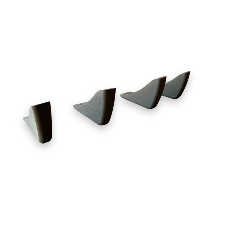 Volkswagen Scirocco MK3 R-Line Facelift - 4 Diffuser Fins - TMC Motorsport