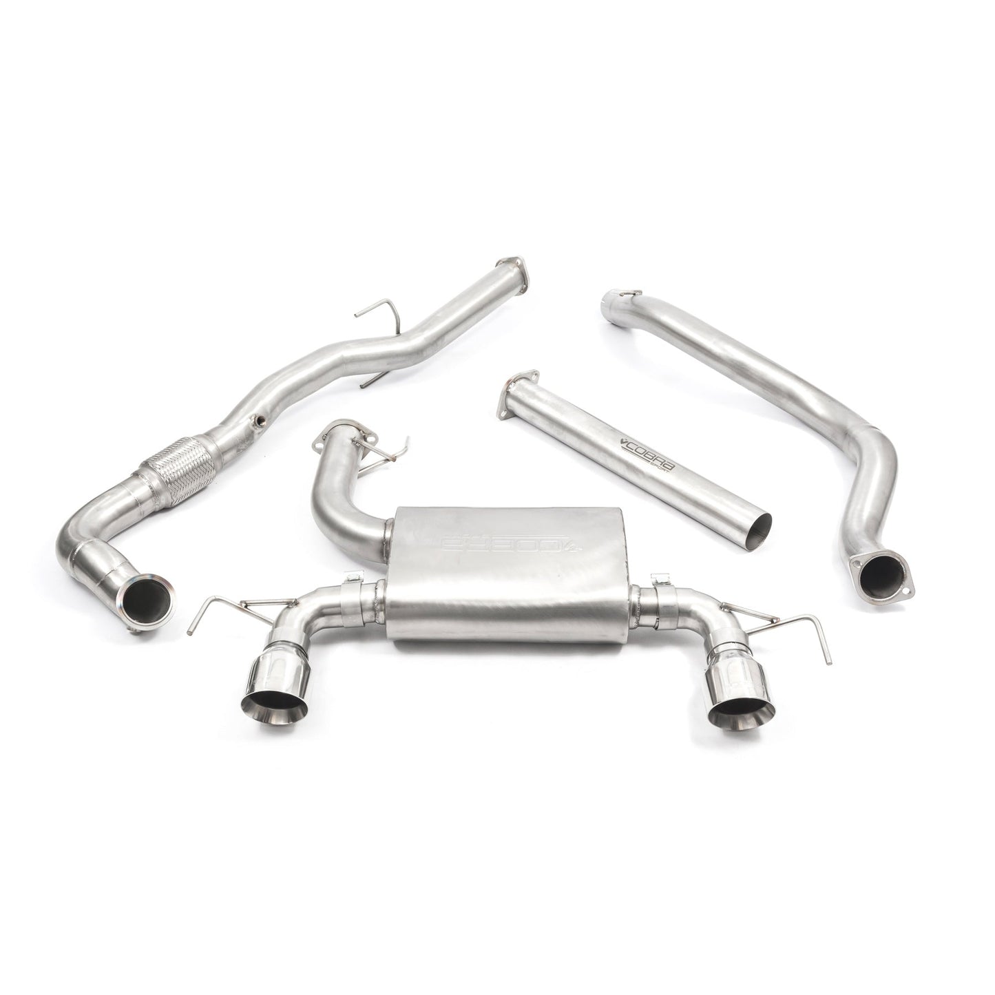 Cobra Sport Vauxhall Corsa D VXR Nurburgring (07-09) Turbo Back Performance Exhaust - TMC Motorsport