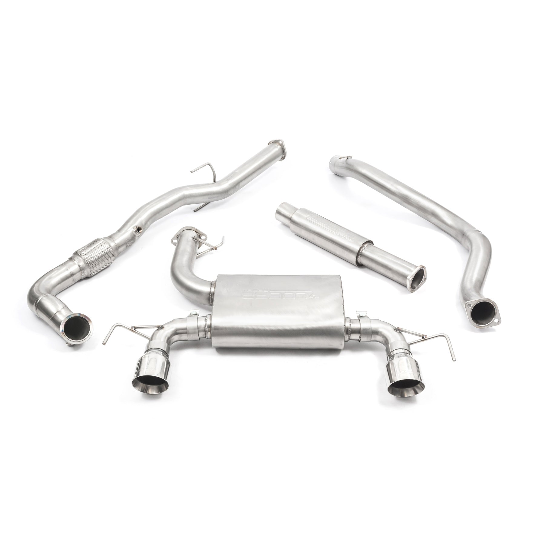 Cobra Sport Vauxhall Corsa D VXR Nurburgring (07-09) Turbo Back Performance Exhaust - TMC Motorsport