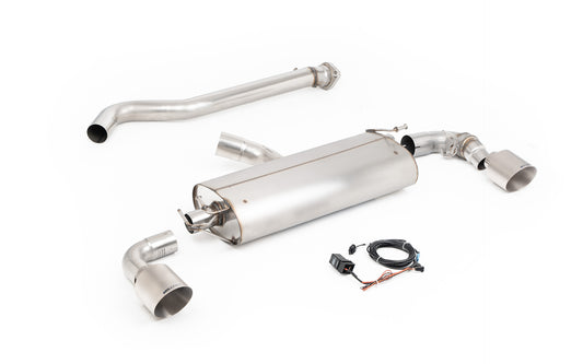 Toyota GR Yaris (Gen 2) - Valved Straight Pipe System with Brushed Titanium Tips