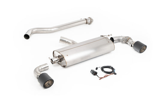 Toyota GR Yaris (Gen 2) - Valved Straight Pipe System with Carbon Fibre Tips