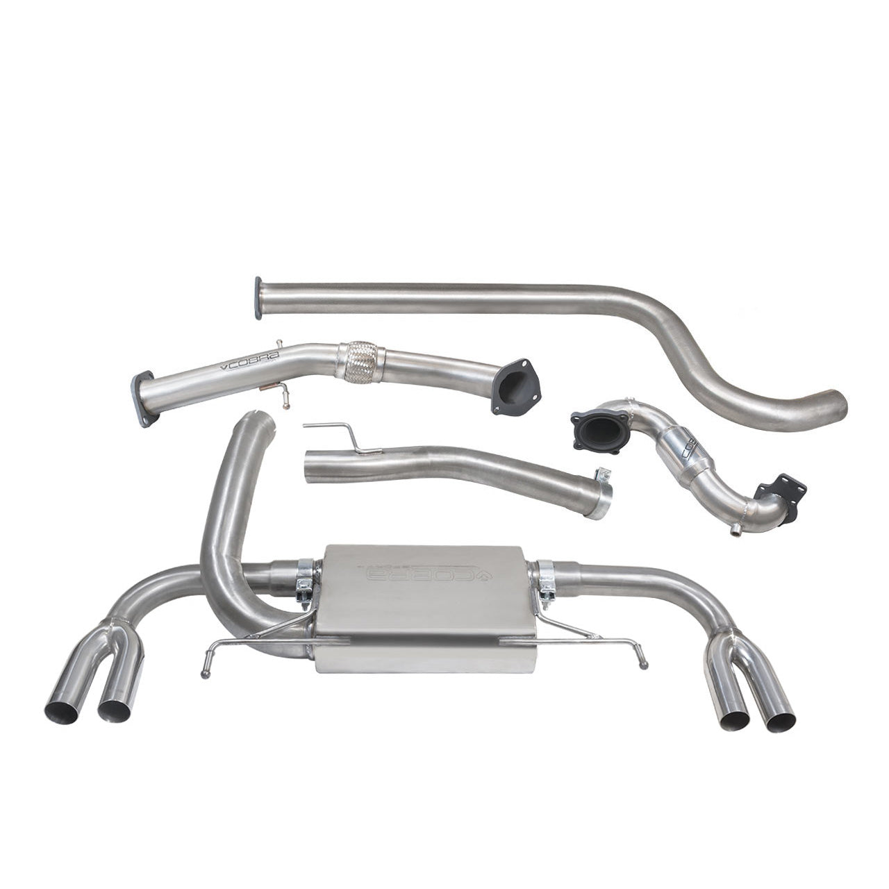Cobra Sport Vauxhall Astra J VXR (12-19) Turbo Back Performance Exhaust - TMC Motorsport