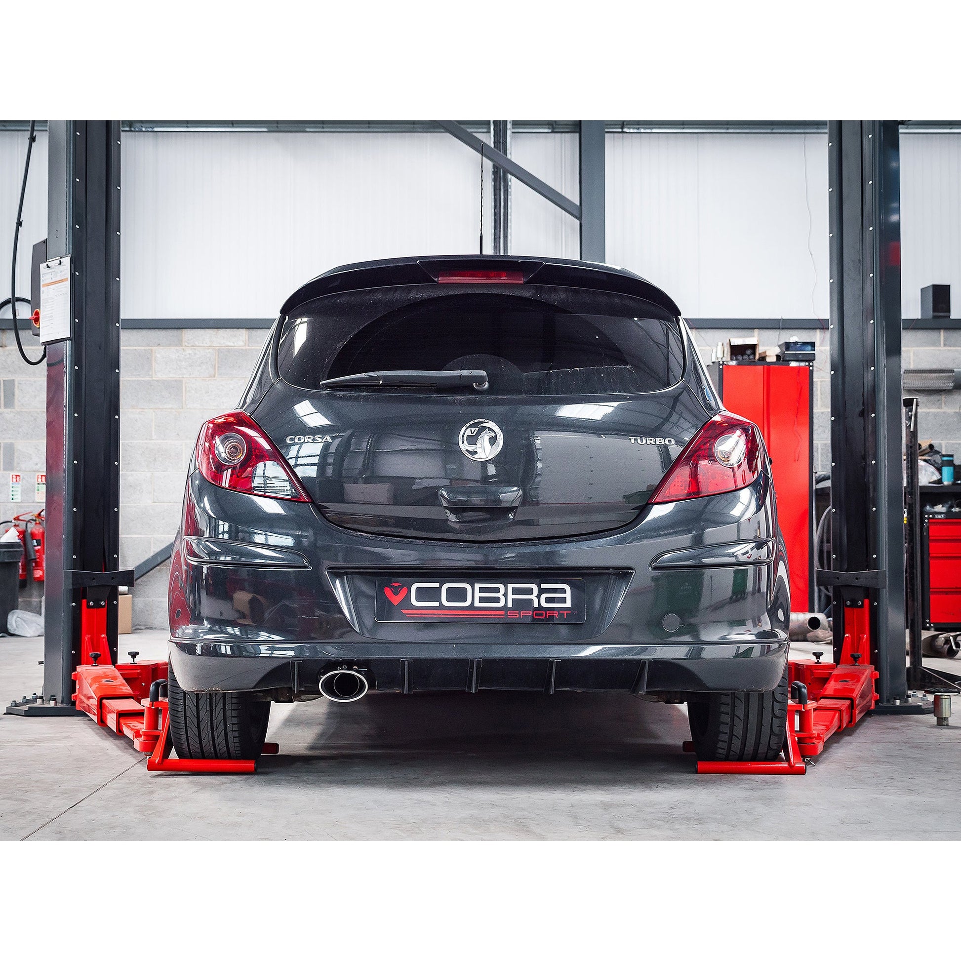 Cobra Sport Vauxhall Corsa D 1.4 Turbo Black Edition (12-14) Venom Box Delete Rear Performance Exhaust - TMC Motorsport