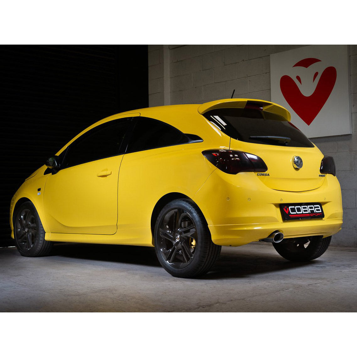 Cobra Sport Vauxhall Corsa E 1.0 Turbo (15-19) Rear Box Section Performance Exhaust - TMC Motorsport