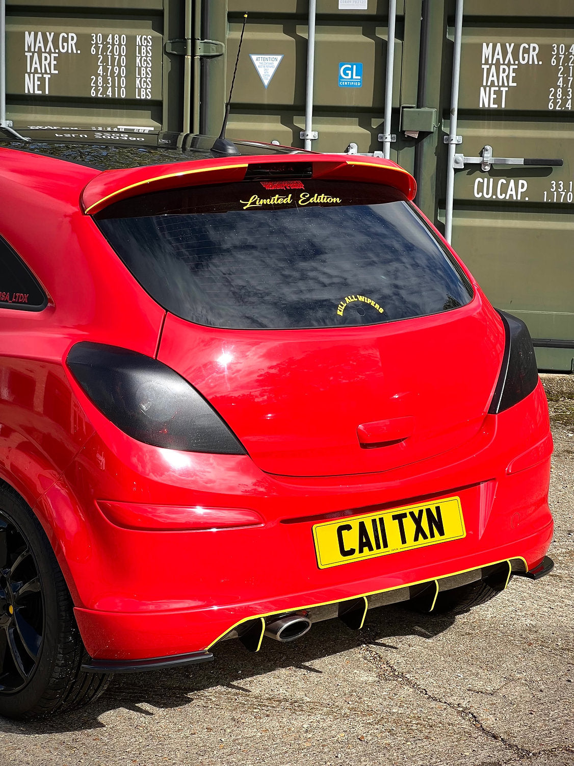 Vauxhall Corsa D LE - Rear Spats - TMC Motorsport