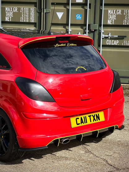 Vauxhall Corsa D LE - Rear Spats - TMC Motorsport