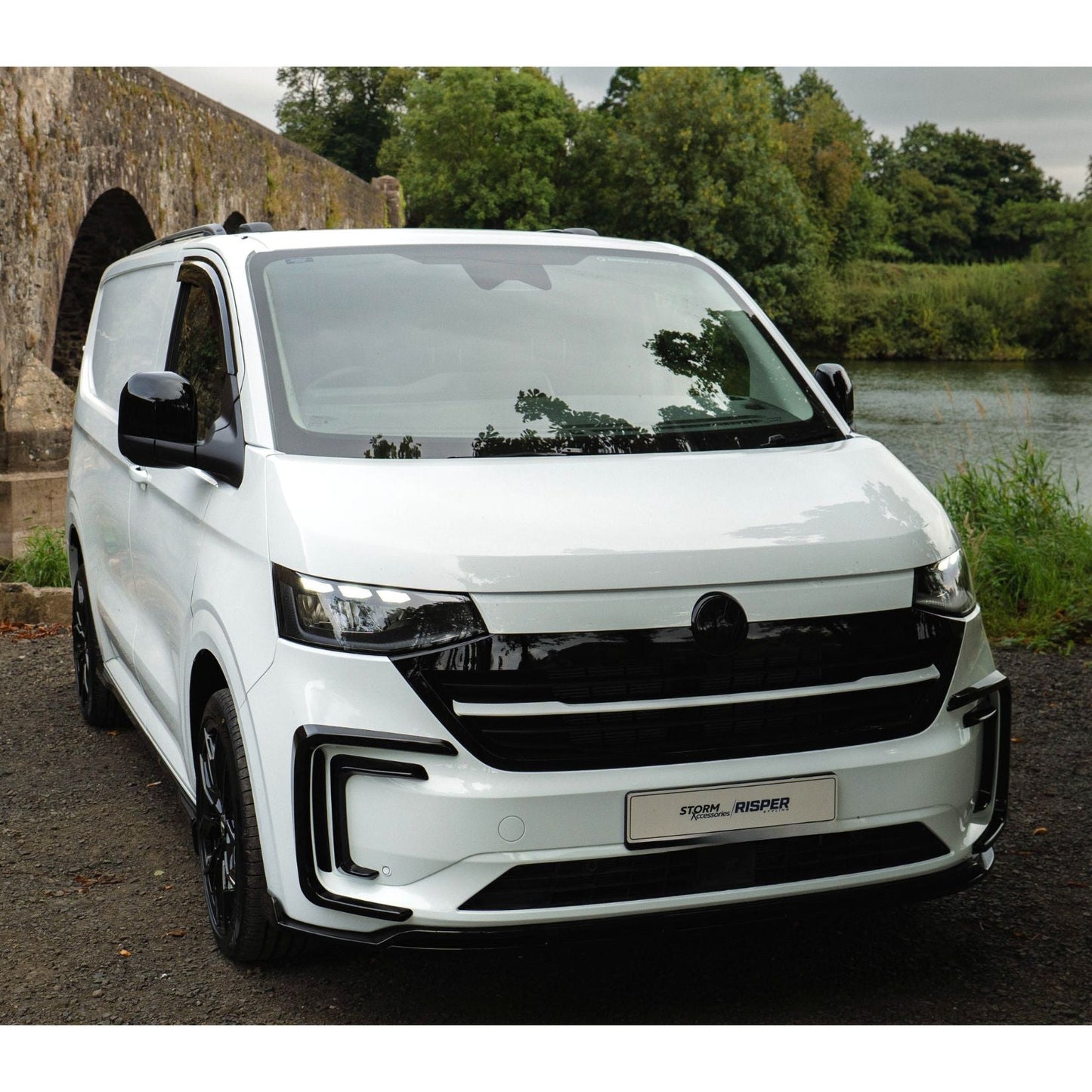 Volkswagen Transporter T7 SWB 2025 on V1 Premium Aero Kit In Gloss Black