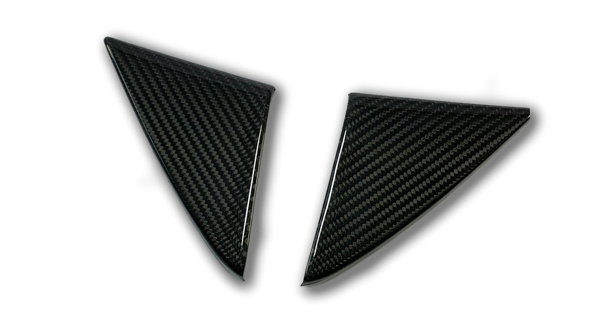 Toyota GR Yaris Interior Door Trim Pillar Cover LH RH - Carbon Fibre - TMC Motorsport