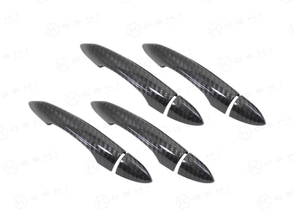 Alfa Romeo Giulia / Stelvio Outside Door Handles Cover Trim No Key - Carbon Fibre
