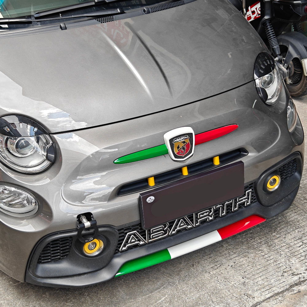 Abarth 595 / 695 ABS Front Splitter Lip - Various Colours - TMC Motorsport