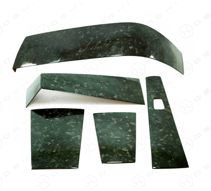 Carbon Fiber Mercury V10 Outboard Cowling Accent Panel KIT (400R, 350) - Carbon Fibre