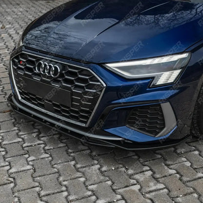 Aero Body Kit In Gloss Black For Audi S3 8Y 2020-2024 - A3 S-Line Hatchback 2020-2024