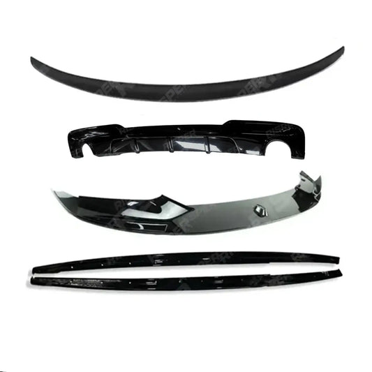 Aero Body Kit in Gloss Black For BMW 5 Series F10 F18