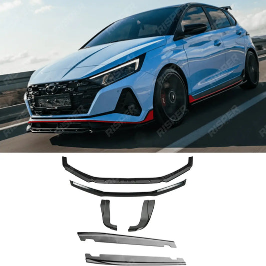 Aero Body Kit In Gloss Black For Hyundai I20 N Mk3 2020+