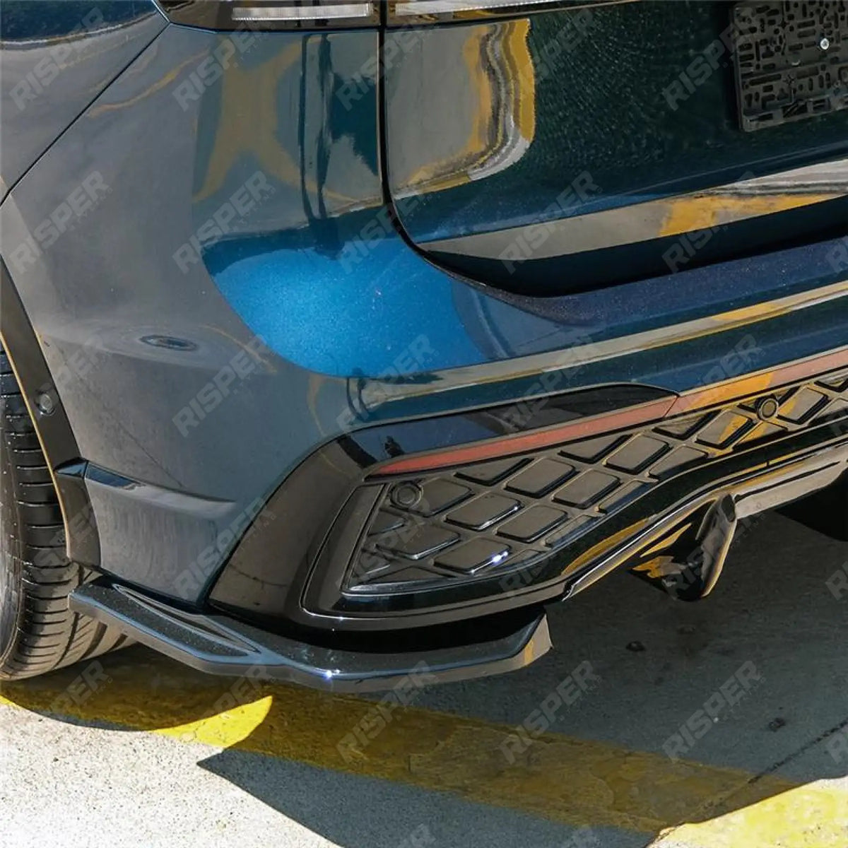 Aero Body Kit In Gloss Black For VW Tiguan R-Line MK3 2024 On