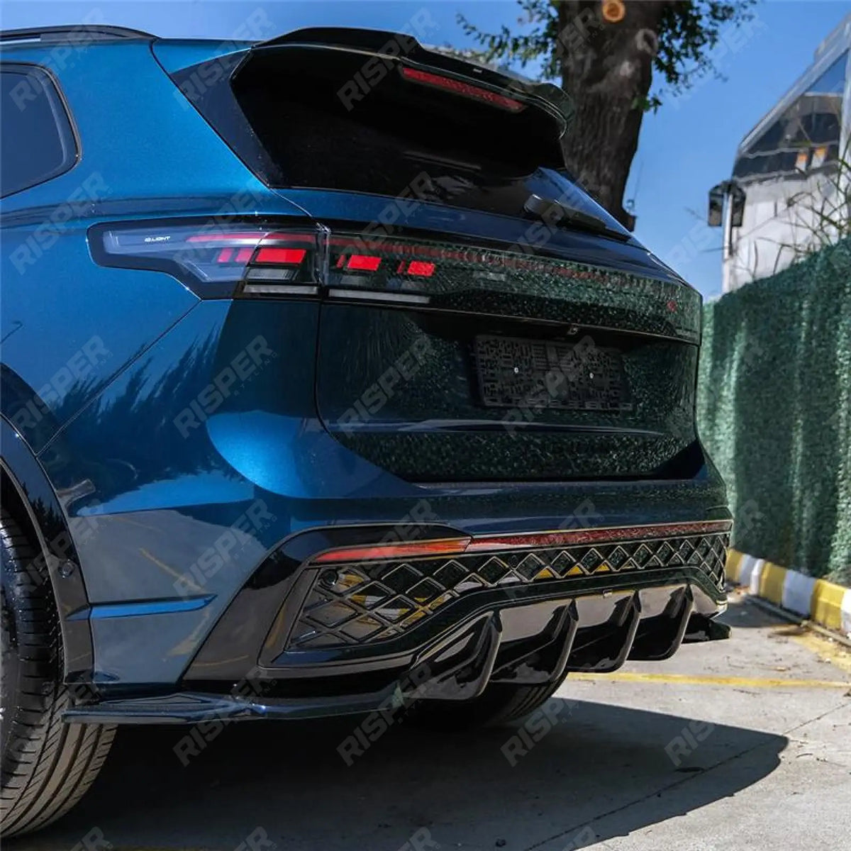Aero Body Kit In Gloss Black For VW Tiguan R-Line MK3 2024 On