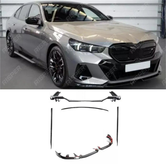 Aero Kit In Carbon Look For Bmw 5 Series G60 2024 On - M Sport
