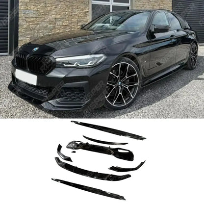 Aero Kit In Gloss Black For Bmw 5 Series G30 2021+ LCI