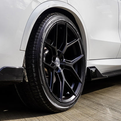 AMS HF5 Black Forged 22x9.5 Alloy - 5x112 - TMC Motorsport