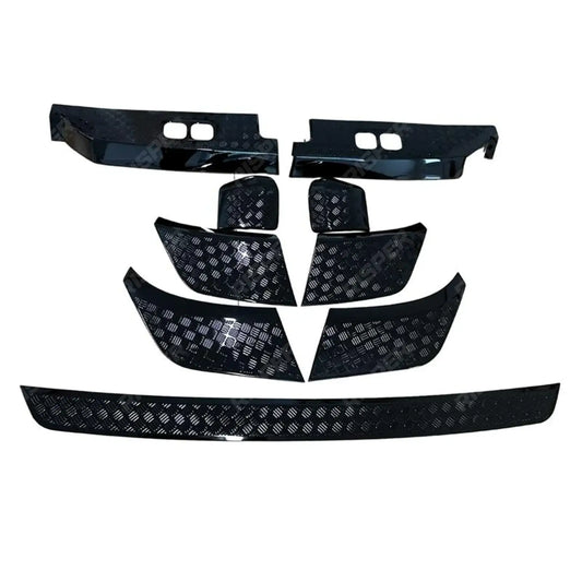 Anti Scratch Protective Trim Set In Gloss Black For Land Rover Defender L663 2020 On