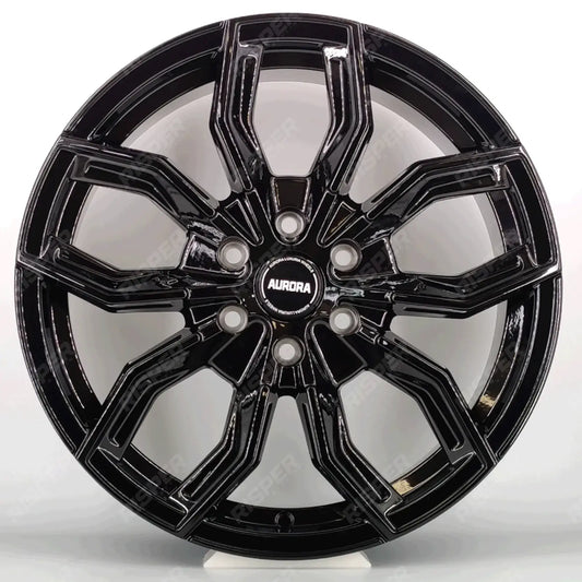 AR723/Aurora 20" 6X120 Gloss Black ET50 CB74.6
