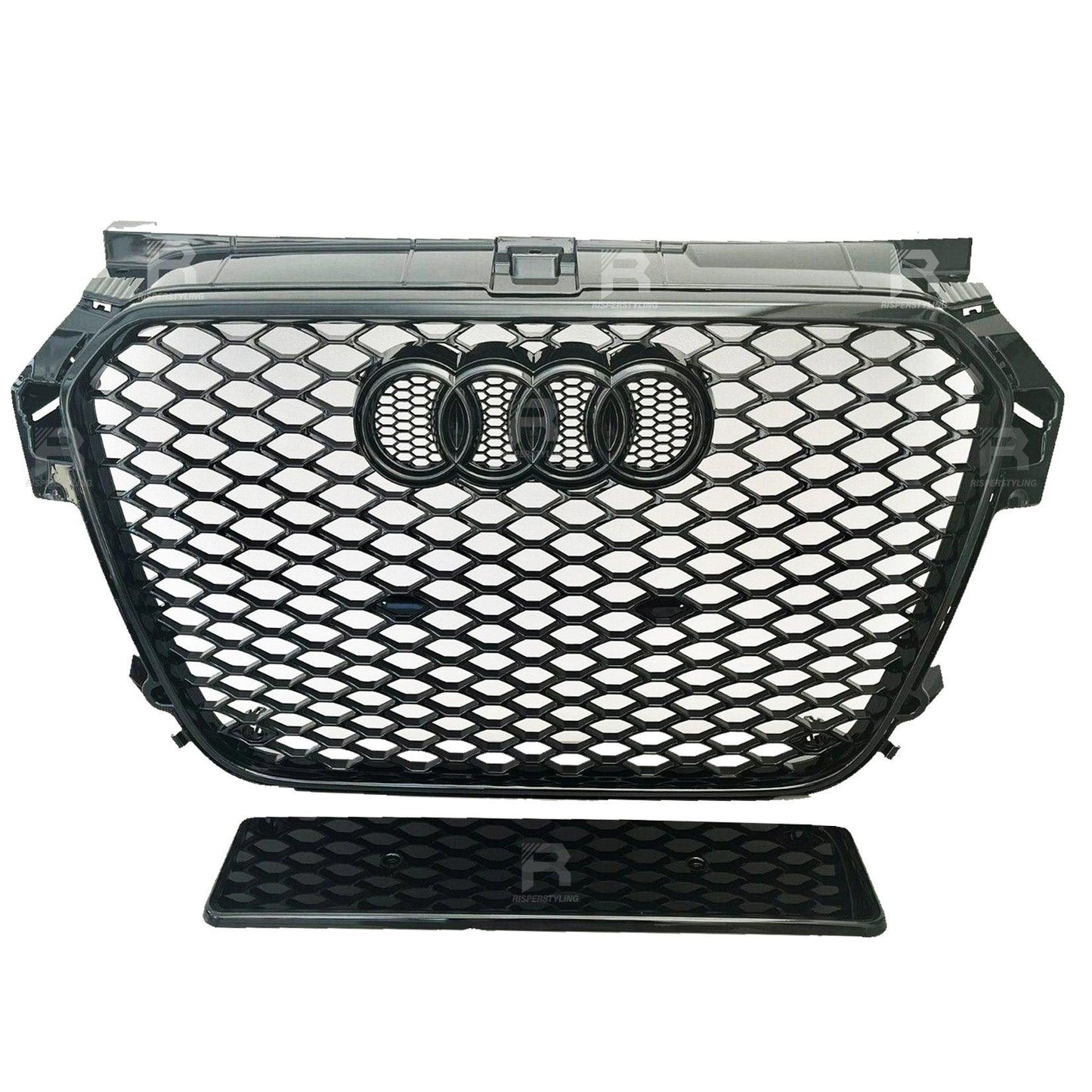 Audi A1/S1 2010-2014 8P RS1 Style Gloss Black Honeycomb Grille - TMC Motorsport