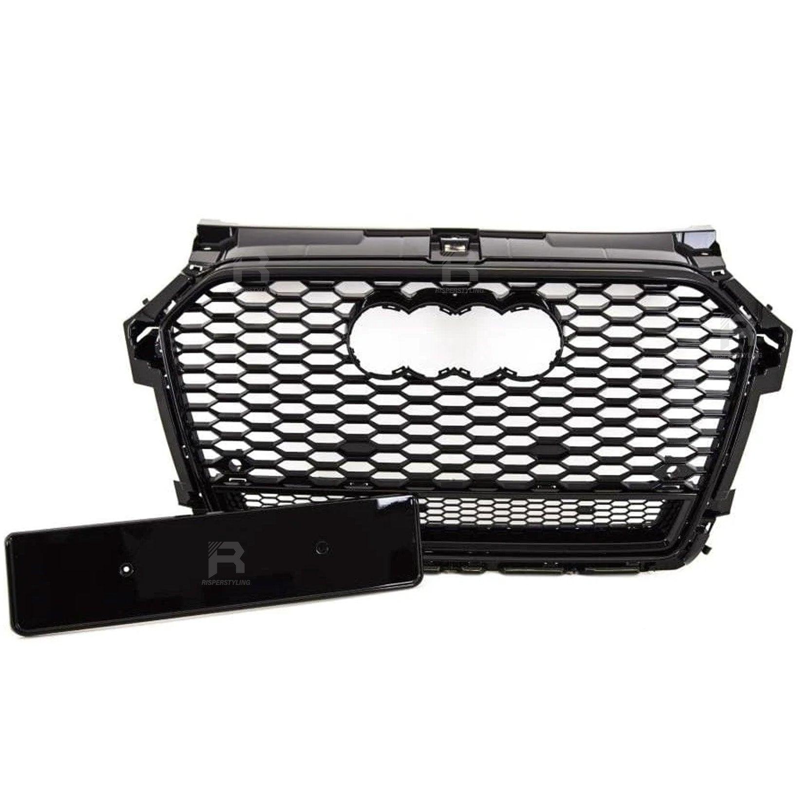 Audi A1/S1 Facelift 2015-2018 RS1 Style Gloss Black Honeycomb Grille - TMC Motorsport