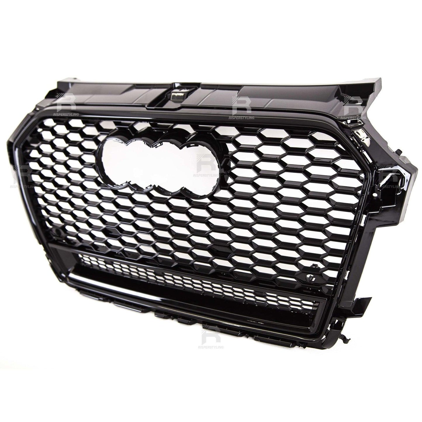 Audi A1/S1 Facelift 2015-2018 RS1 Style Gloss Black Honeycomb Grille - TMC Motorsport