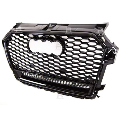 Audi A1/S1 Facelift 2015-2018 RS1 Style Gloss Black Honeycomb Grille - TMC Motorsport