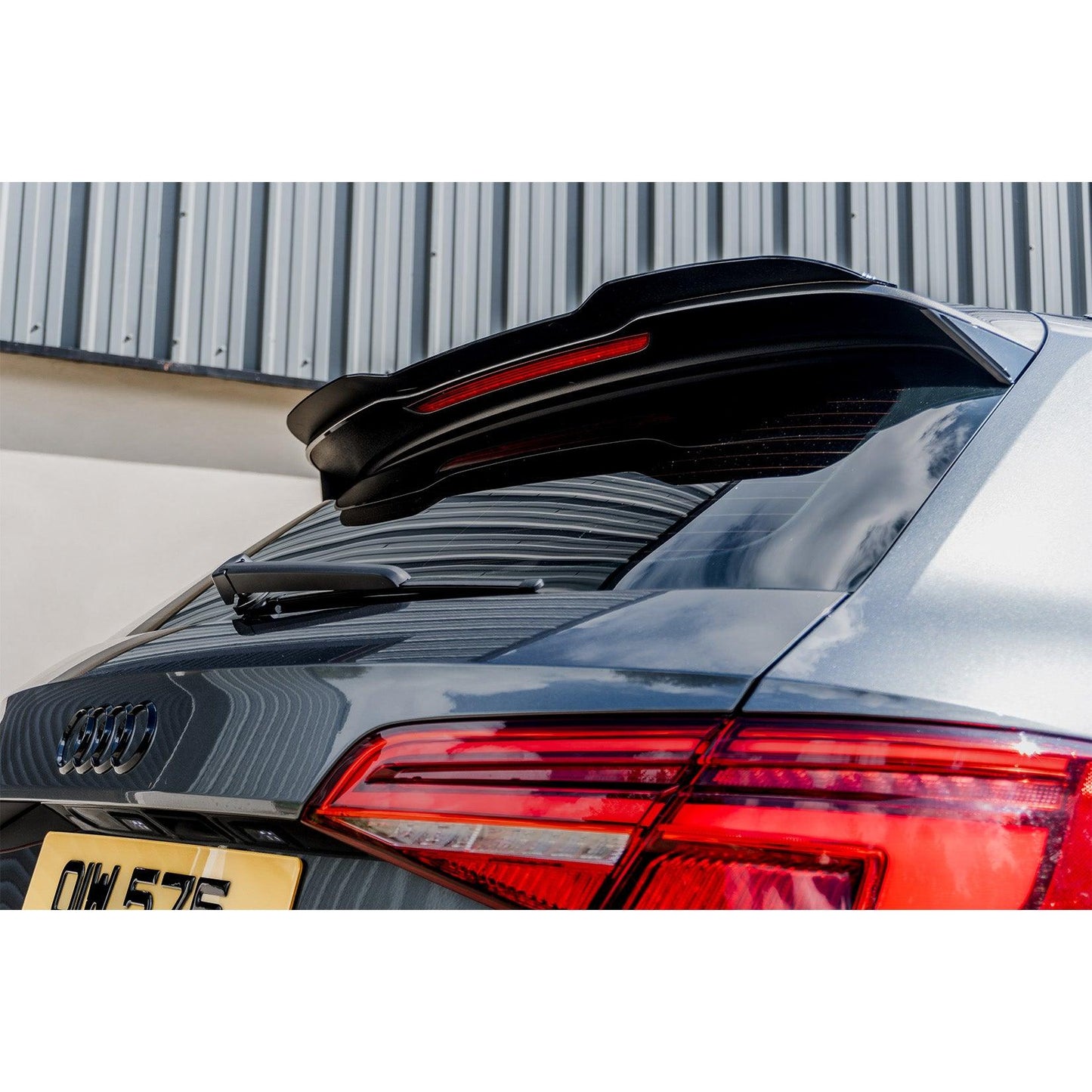 Audi A3 (8V) 2014-2020 Gloss Black Hatch Rear Spoiler Cap - TMC Motorsport