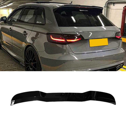 Audi A3 (8V) 2014-2020 Gloss Black Hatch Rear Spoiler Cap - TMC Motorsport