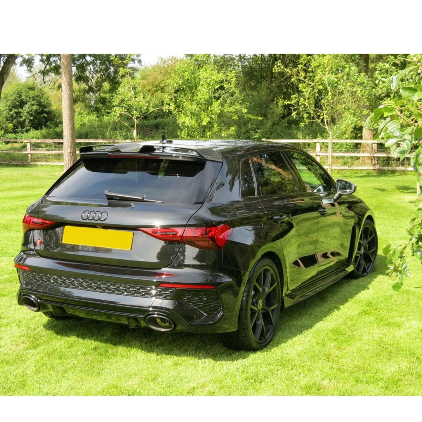 Audi A3 8Y Hatch 2021+ Oettinger Style Gloss Black Rear Spoiler - TMC Motorsport