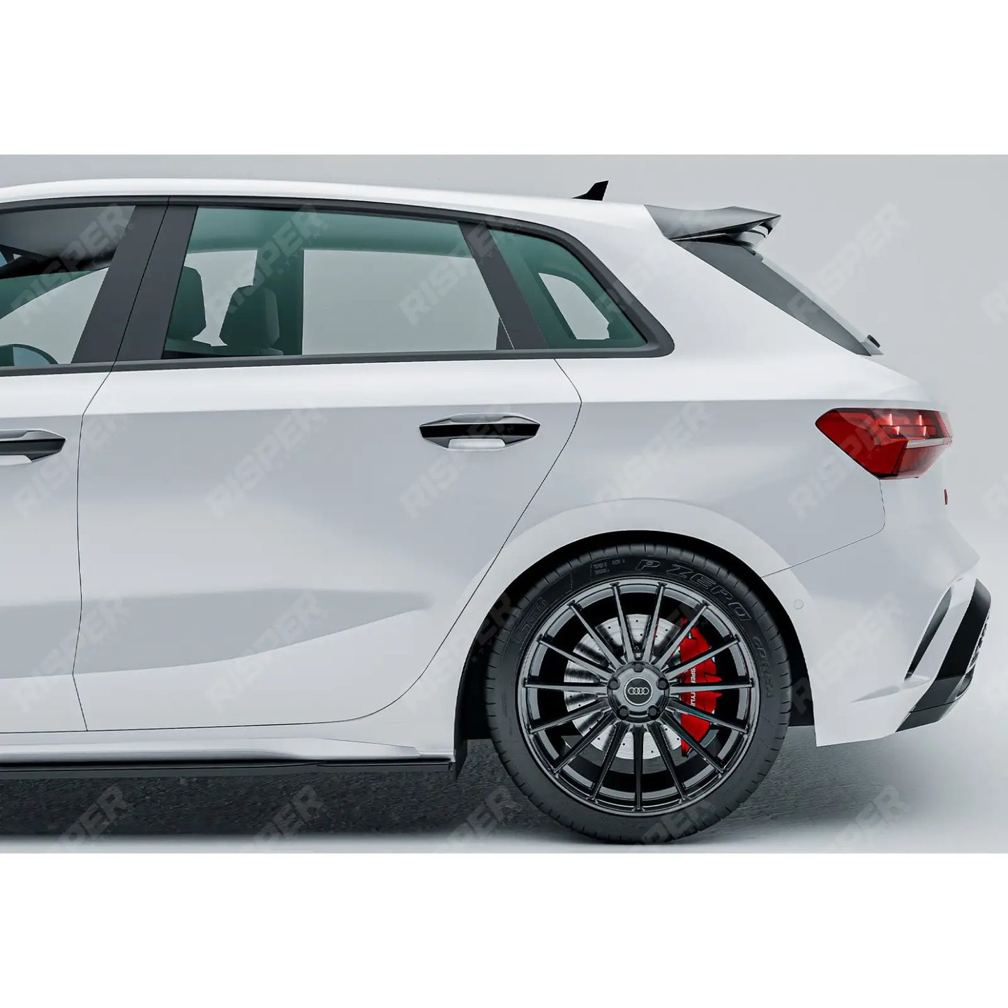 Audi A3 8Y Hatch 2021+ Oettinger Style Gloss Black Rear Spoiler