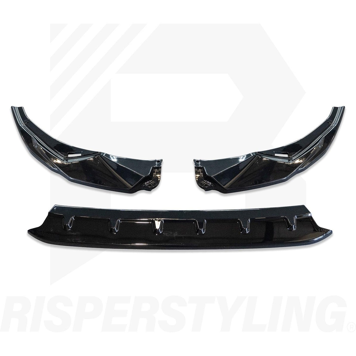 Audi A3 8Y Hatch & Saloon 2021+ Gloss Black Front Splitter Lip - TMC Motorsport