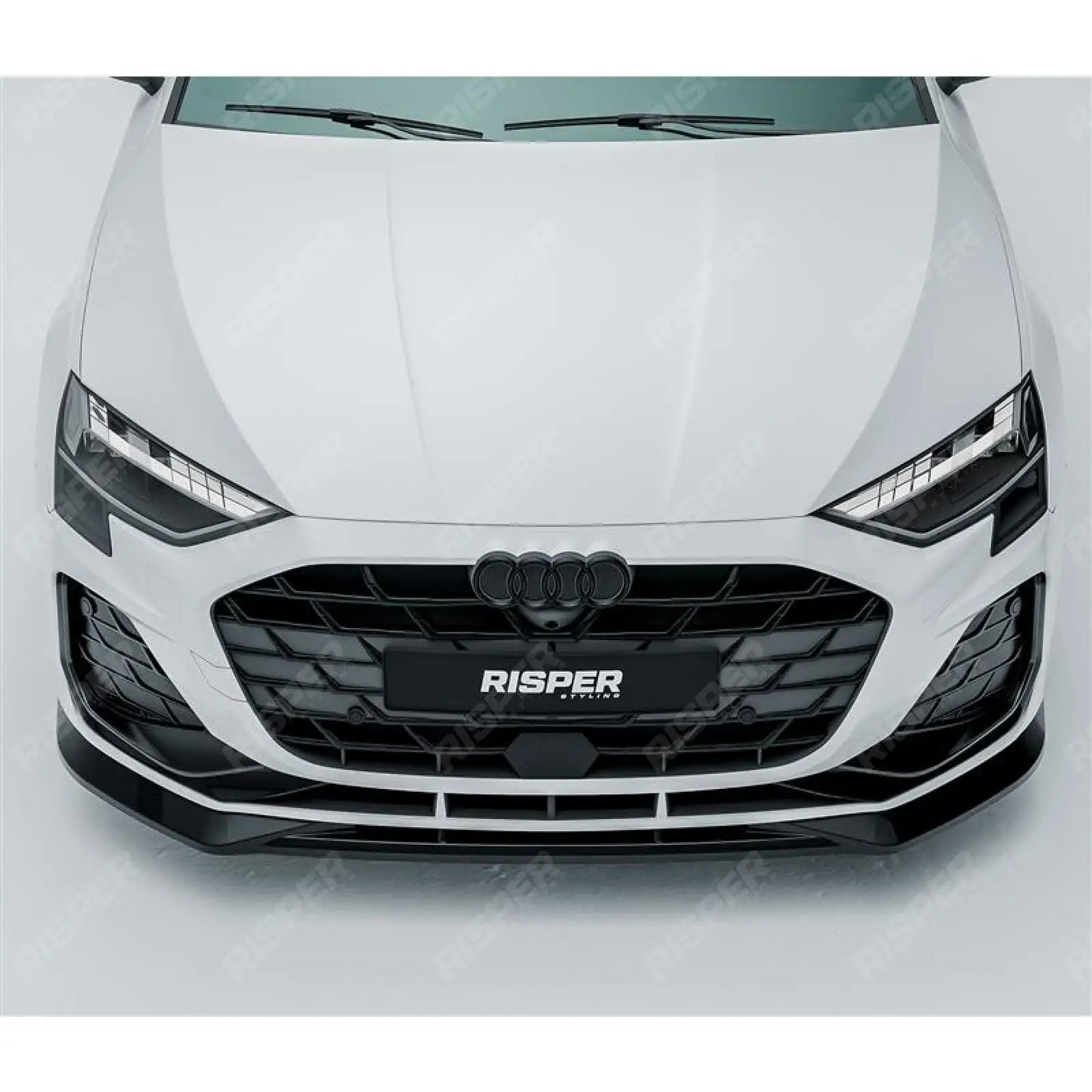 Audi A3 S Line S3 8Y Saloon / Sportback 2024+ - Front Splitter Lip In Gloss Black